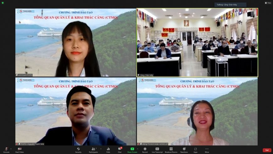 ONLINE COURSE “OVERVIEW OF PORT MANAGEMENT AND MANAGEMENT” DESIGNED FOR EXCLUSIVELY FOR CHAN MAY PORT COMPANY – HUE